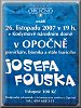 JOSEF FOUSEK - plakát