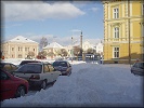 Main square in winter