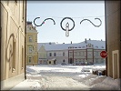 Main square in winter